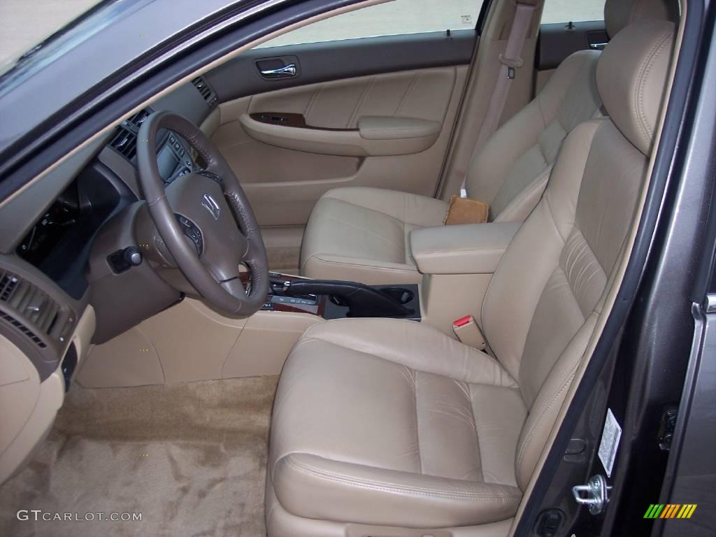 2006 Accord EX-L Sedan - Carbon Bronze Pearl / Ivory photo #13
