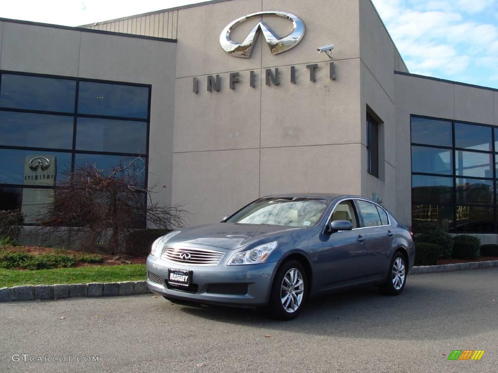 2007 G 35 x Sedan - Lakeshore Slate Metallic / Wheat Beige photo #1