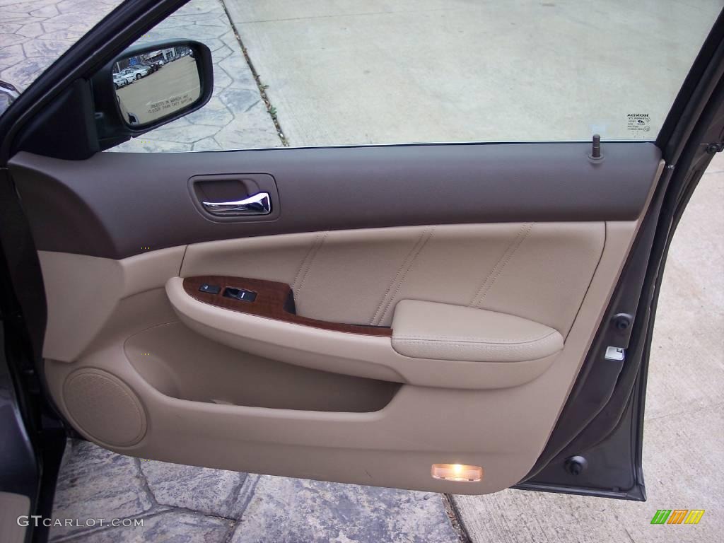 2006 Accord EX-L Sedan - Carbon Bronze Pearl / Ivory photo #23