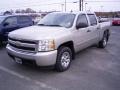 2008 Silver Birch Metallic Chevrolet Silverado 1500 LS Crew Cab  photo #1