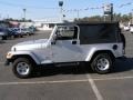 2005 Bright Silver Metallic Jeep Wrangler Unlimited 4x4  photo #3