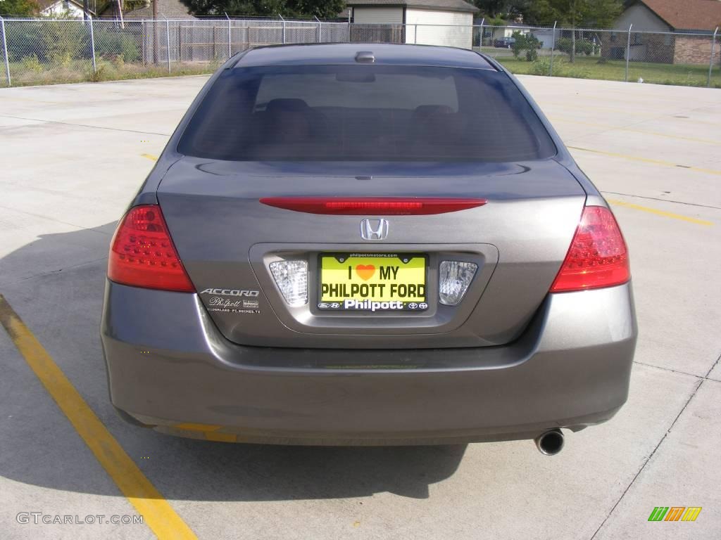 2007 Accord EX-L Sedan - Carbon Bronze Pearl / Ivory photo #4