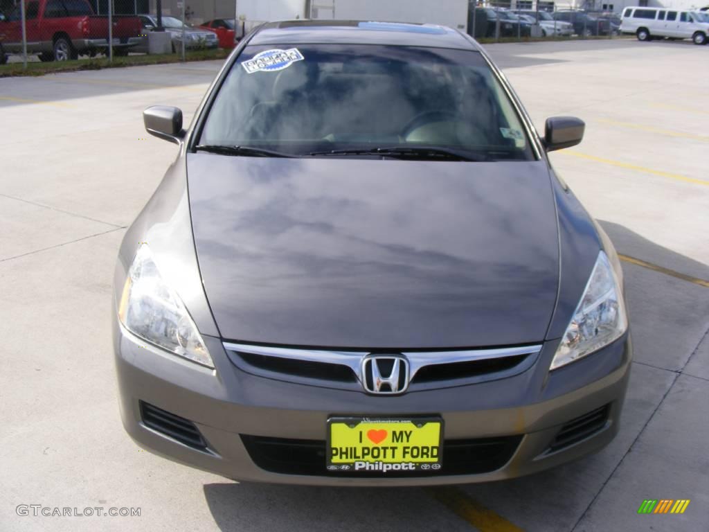 2007 Accord EX-L Sedan - Carbon Bronze Pearl / Ivory photo #8