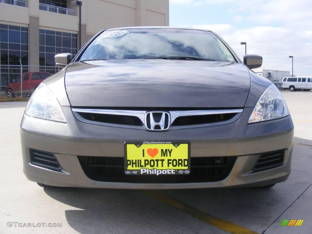 2007 Accord EX-L Sedan - Carbon Bronze Pearl / Ivory photo #9