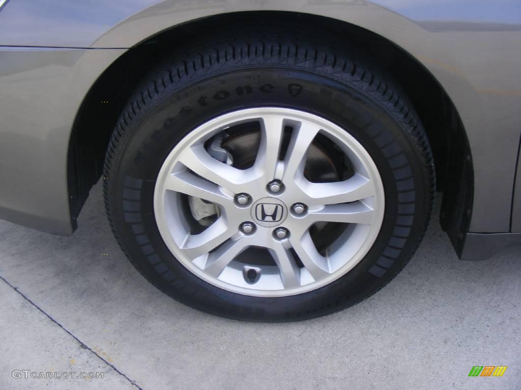 2007 Accord EX-L Sedan - Carbon Bronze Pearl / Ivory photo #13