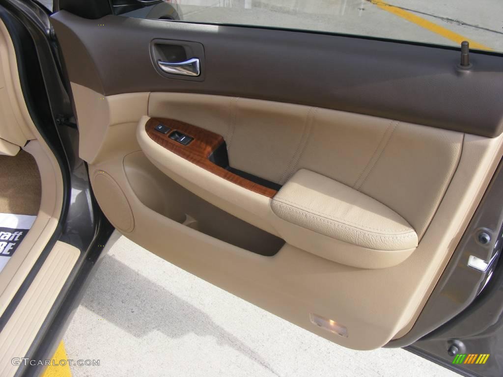 2007 Accord EX-L Sedan - Carbon Bronze Pearl / Ivory photo #25