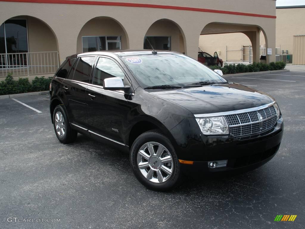 2007 MKX  - Black / Charcoal Black photo #1