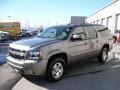 2009 Greystone Metallic Chevrolet Suburban LT 4x4  photo #3