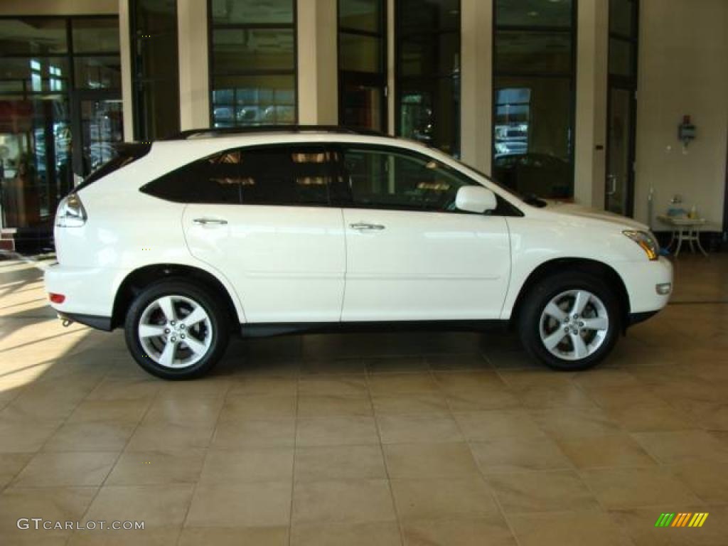 2008 RX 350 AWD - Crystal White / Ivory photo #1