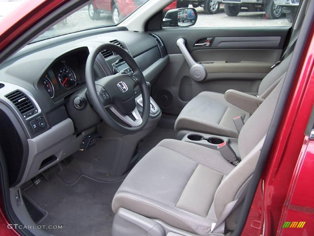 2007 CR-V EX 4WD - Tango Red Pearl / Gray photo #6