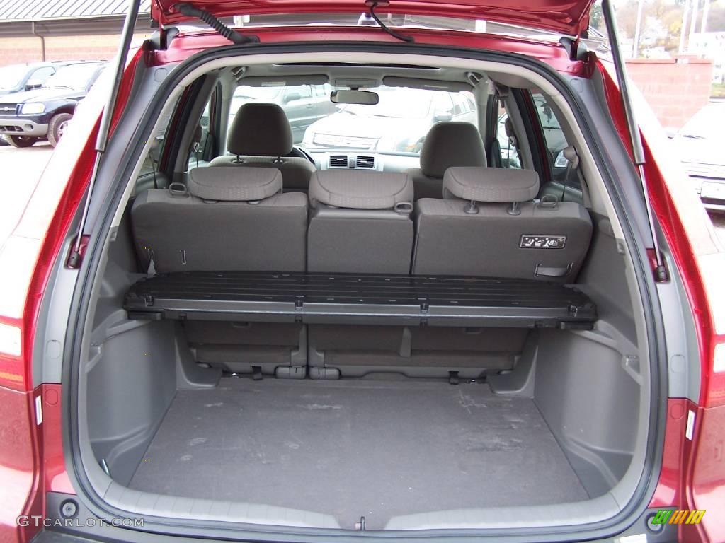 2007 CR-V EX 4WD - Tango Red Pearl / Gray photo #9