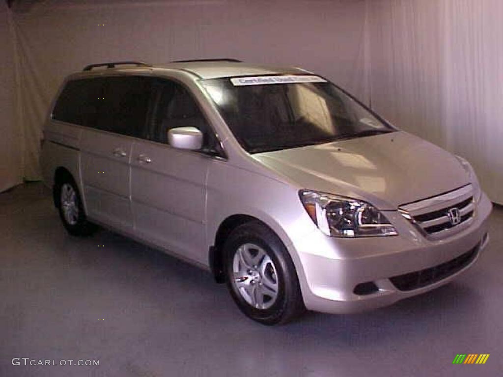 2007 Odyssey EX - Silver Pearl Metallic / Gray photo #1