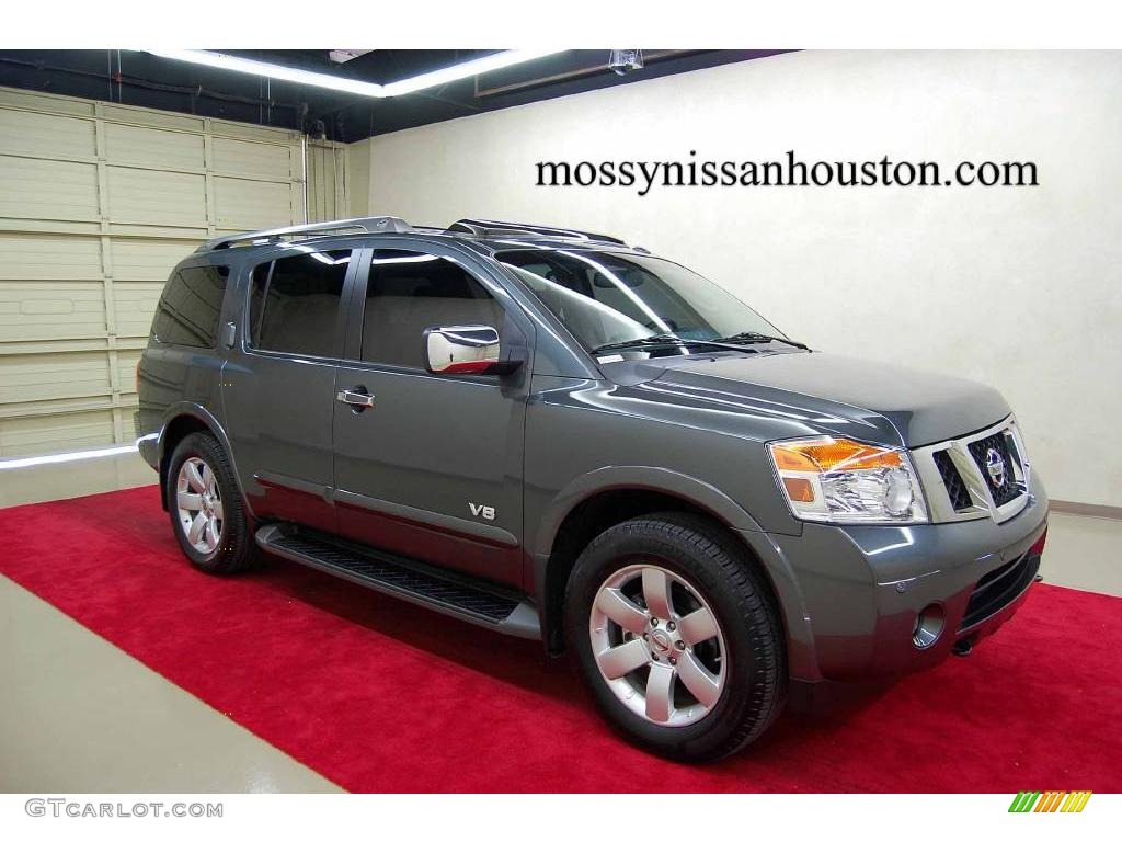 Smoke Gray Nissan Armada