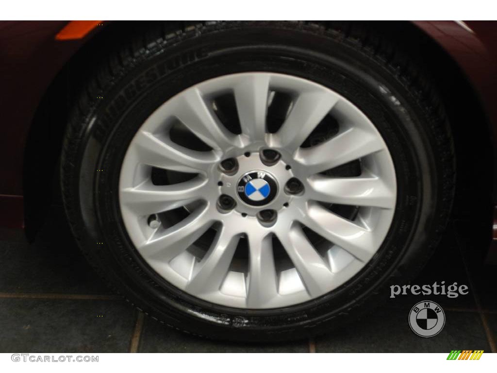 2009 3 Series 328xi Sedan - Barbara Red Metallic / Beige photo #4