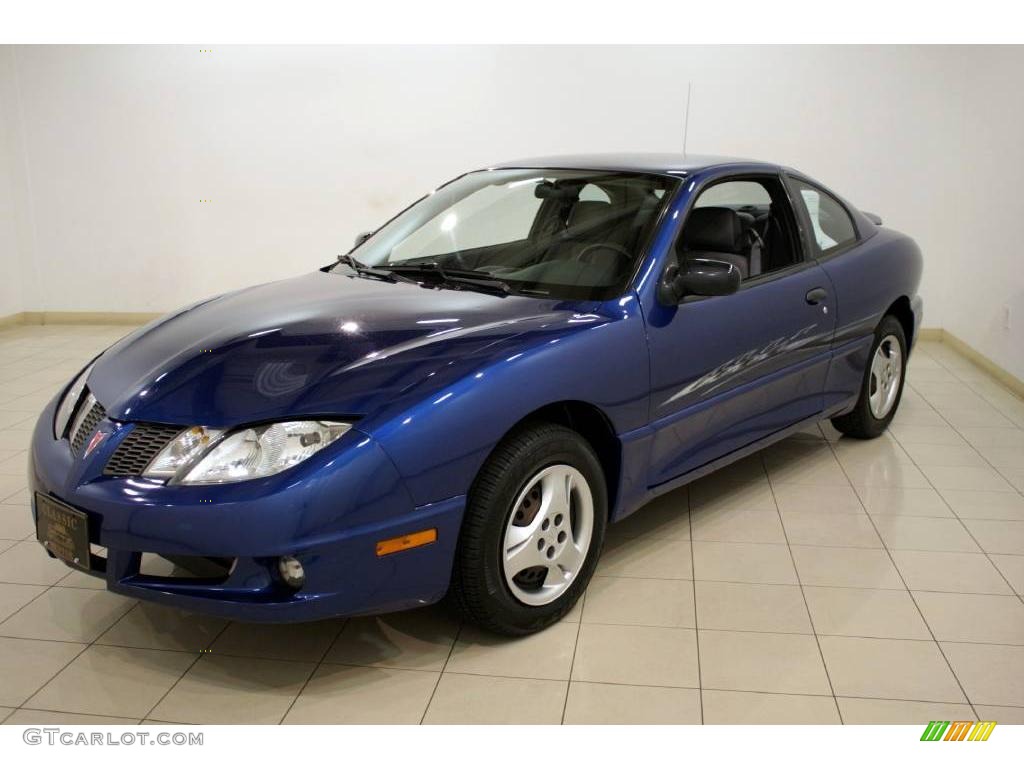 2005 Sunfire Coupe - Electric Blue Metallic / Graphite photo #3