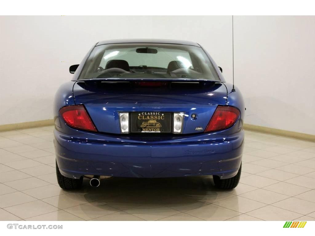 2005 Sunfire Coupe - Electric Blue Metallic / Graphite photo #6