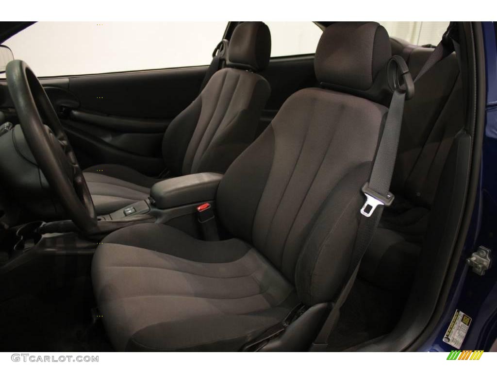 2005 Sunfire Coupe - Electric Blue Metallic / Graphite photo #9
