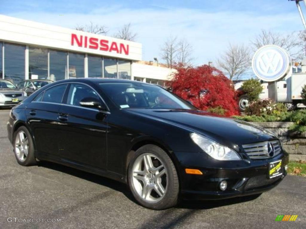 2007 CLS 550 - Black / Black photo #1