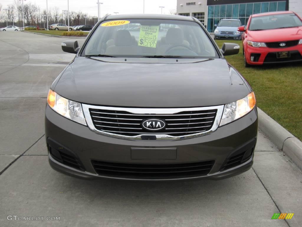 2009 Optima LX - Metal Bronze / Beige photo #10