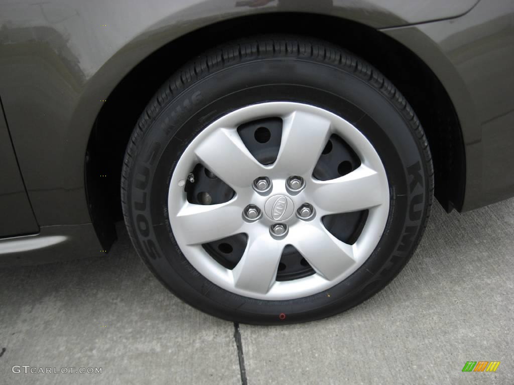 2009 Optima LX - Metal Bronze / Beige photo #14