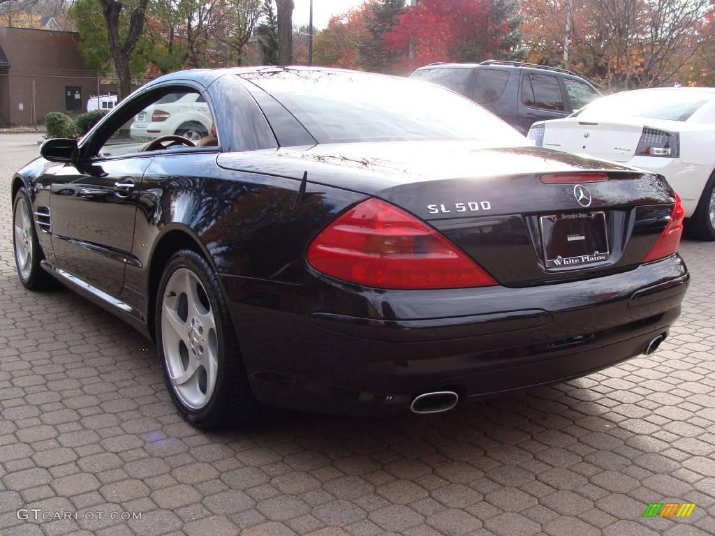 2005 SL 500 Roadster - designo Mocha Black Metallic / designo Sand/Black photo #6