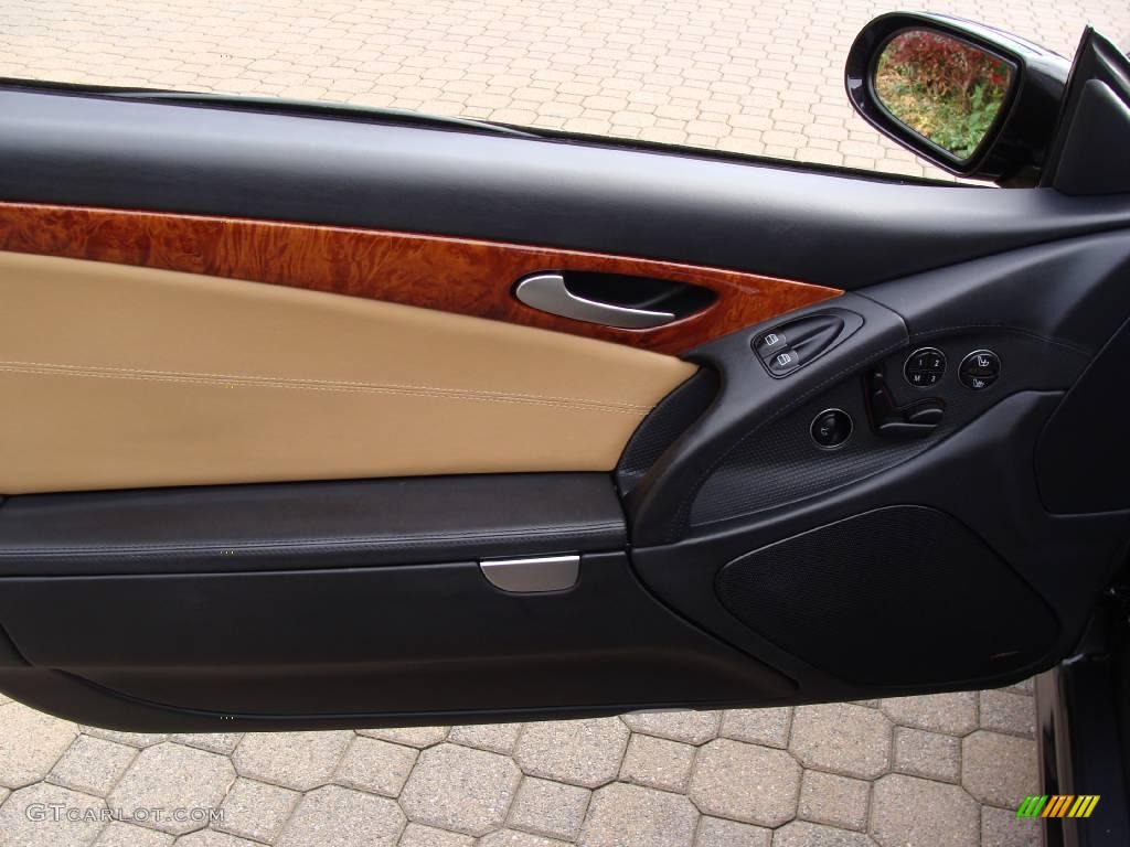 2005 SL 500 Roadster - designo Mocha Black Metallic / designo Sand/Black photo #8