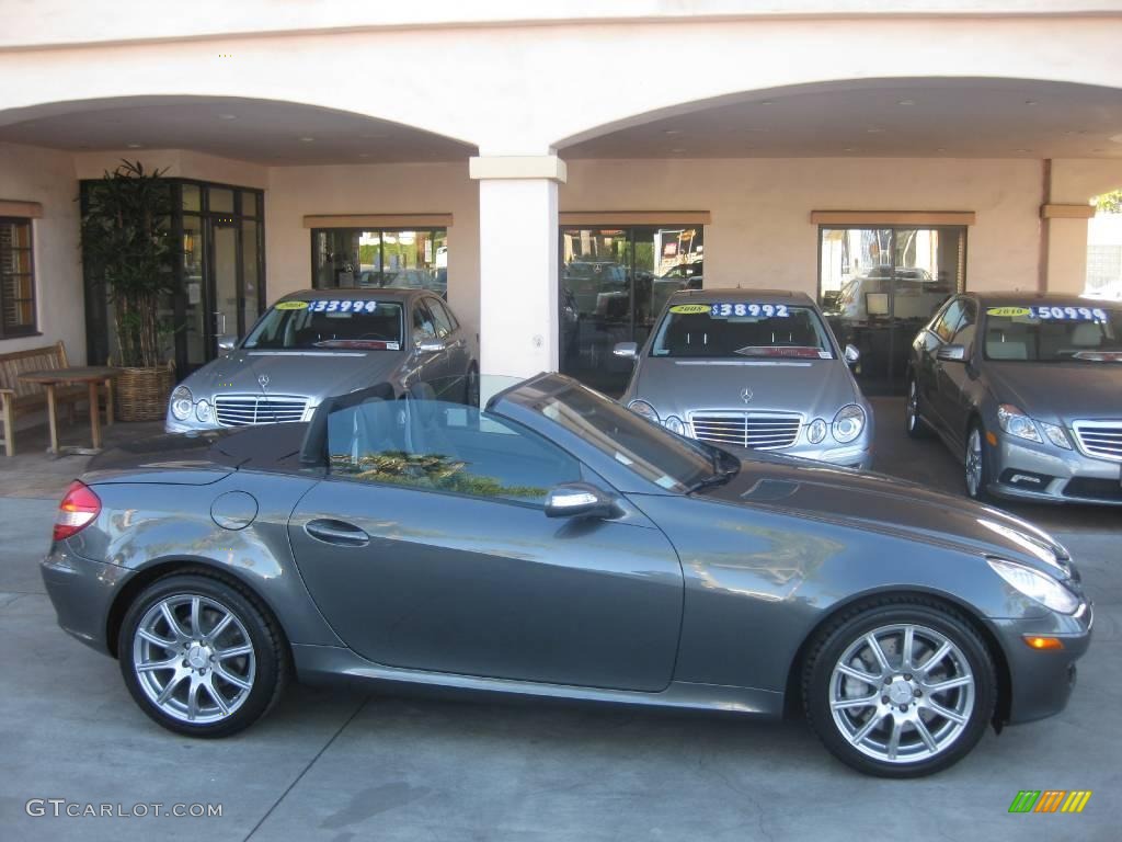 2006 SLK 350 Roadster - designo Graphite Metallic / designo Graphite photo #27