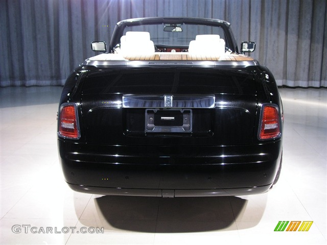 2008 Phantom Drophead Coupe  - Diamond Black / Light Creme photo #20