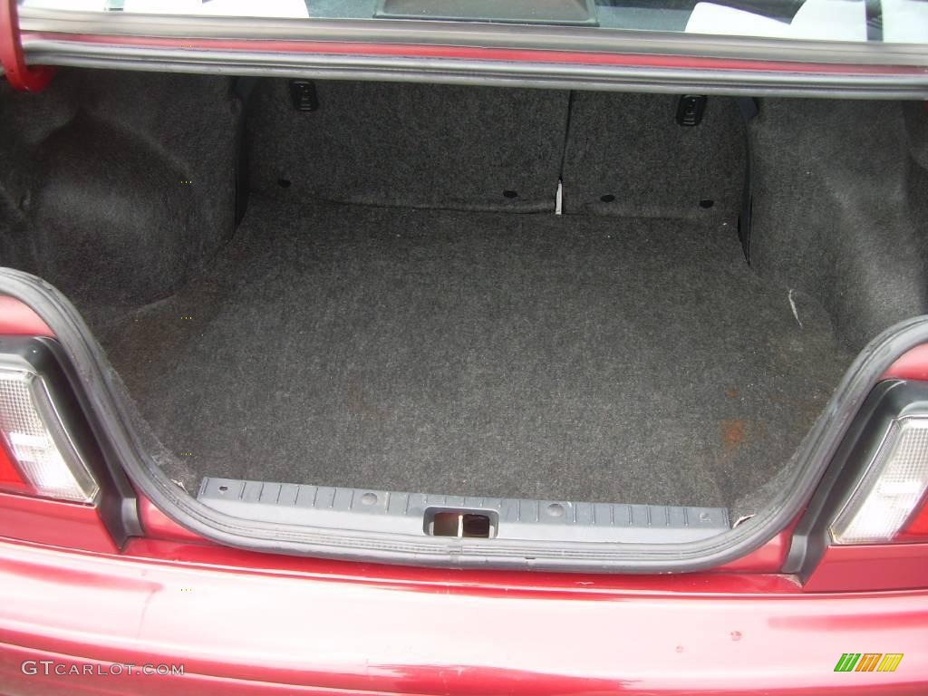 1993 Tercel DX Coupe - Red Pearl / Gray photo #13