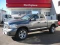 2008 Mineral Gray Metallic Dodge Ram 1500 Laramie Quad Cab 4x4  photo #1