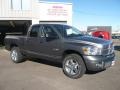 2008 Mineral Gray Metallic Dodge Ram 1500 Laramie Quad Cab 4x4  photo #3