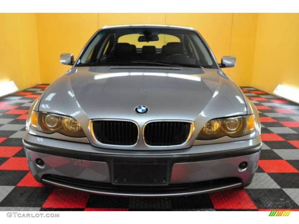 2005 3 Series 325xi Sedan - Silver Grey Metallic / Black photo #2