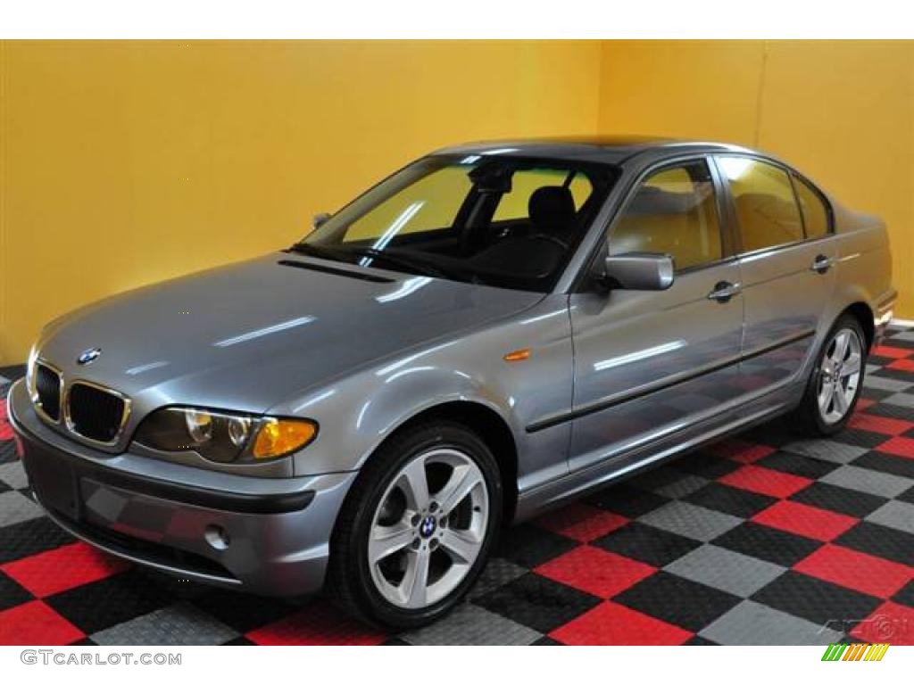2005 3 Series 325xi Sedan - Silver Grey Metallic / Black photo #3