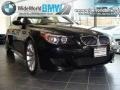 2007 Black Sapphire Metallic BMW M5 Sedan  photo #3