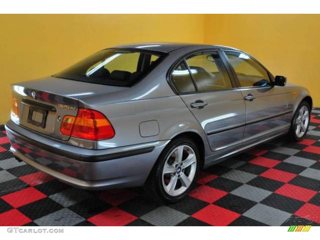 2005 3 Series 325xi Sedan - Silver Grey Metallic / Black photo #25