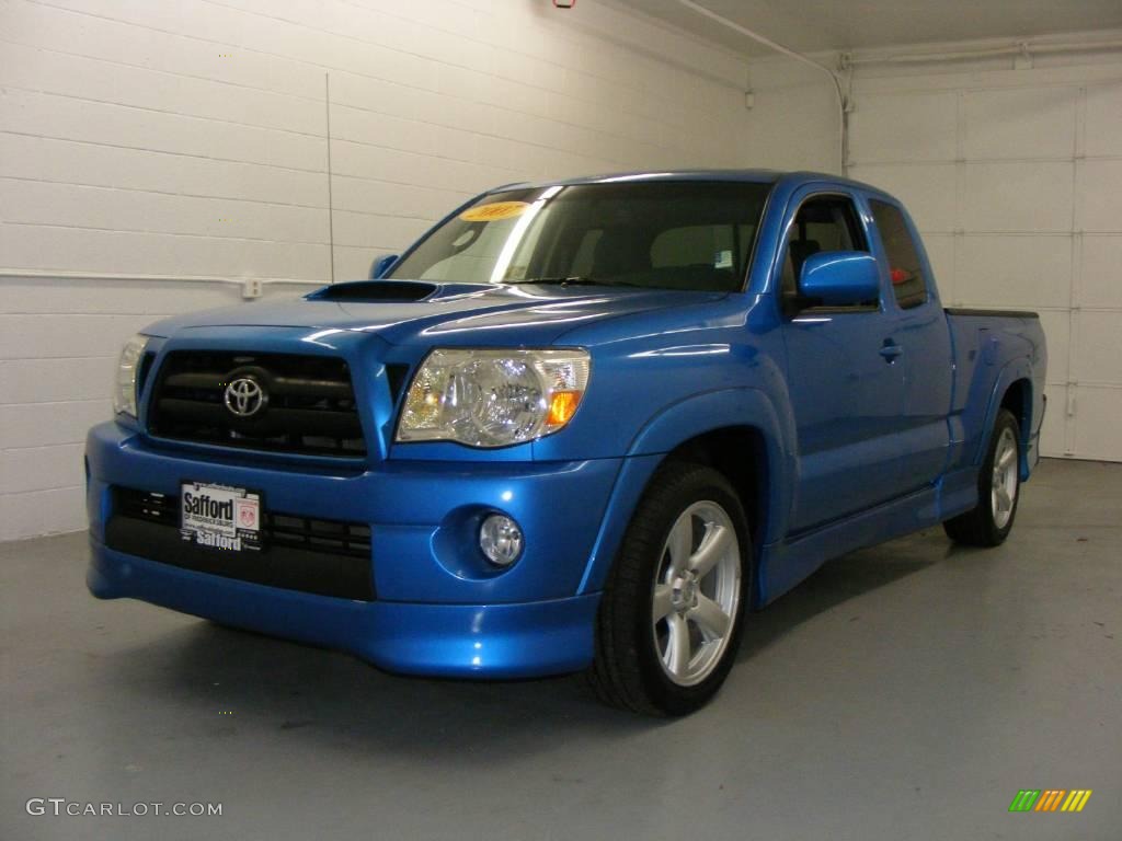 Speedway Blue Pearl Toyota Tacoma