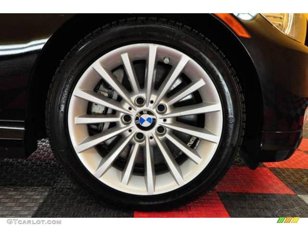 2009 3 Series 335xi Sedan - Jet Black / Chestnut Brown Dakota Leather photo #19