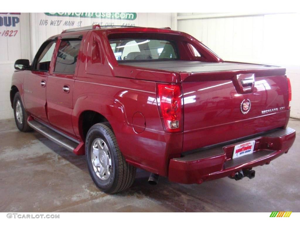 2004 Escalade EXT AWD - Red E / Shale photo #5