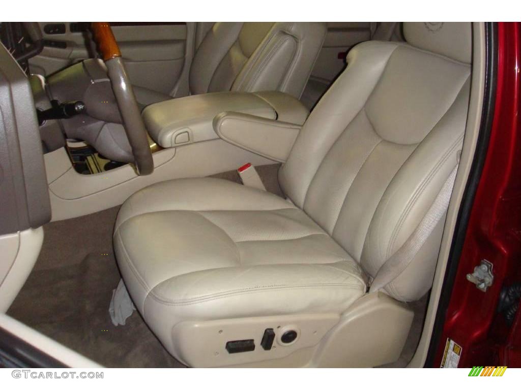 2004 Escalade EXT AWD - Red E / Shale photo #8