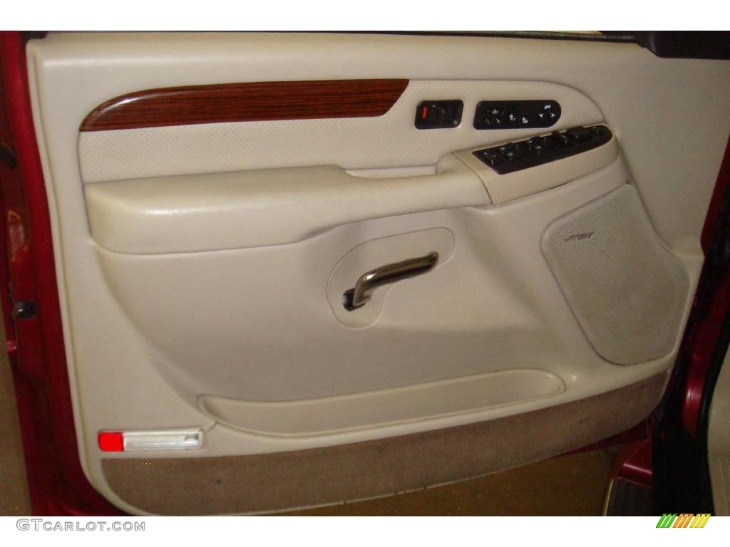 2004 Escalade EXT AWD - Red E / Shale photo #14