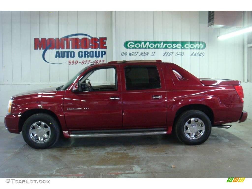 2004 Red E Cadillac Escalade EXT AWD 21882540 Photo 16