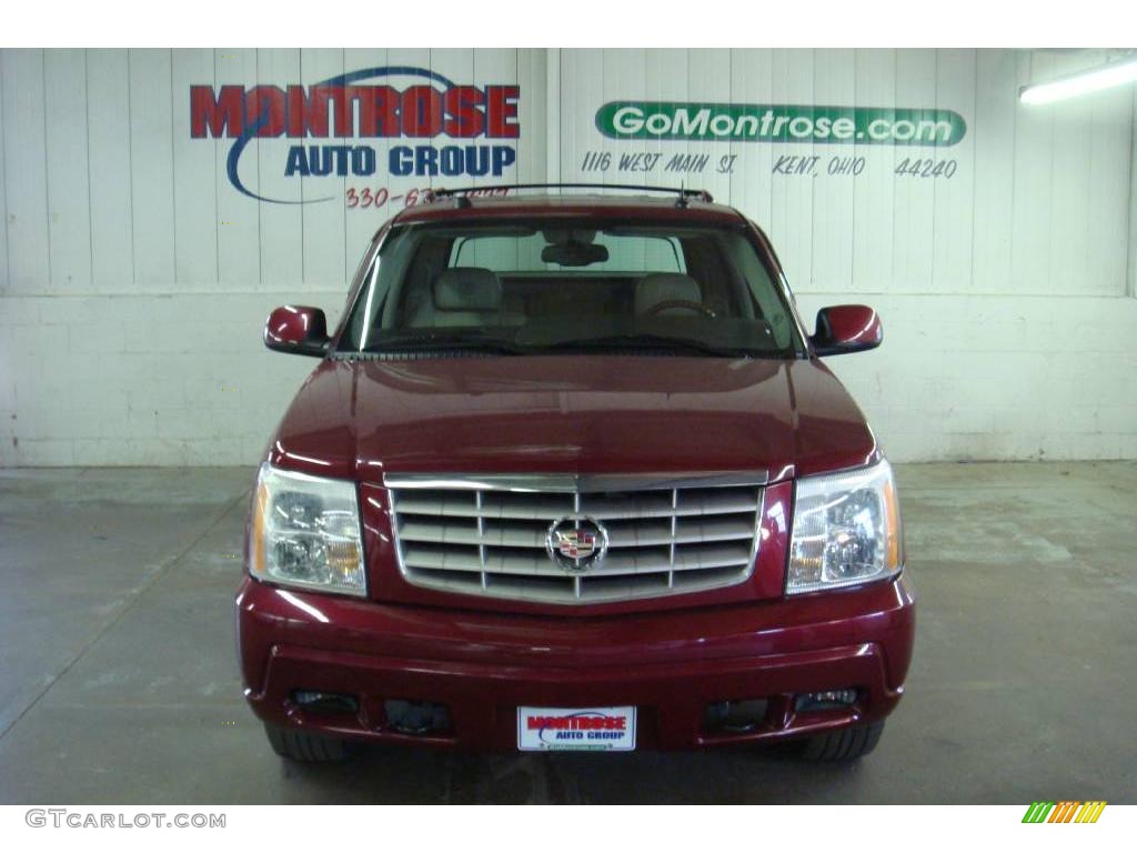 2004 Escalade EXT AWD - Red E / Shale photo #17