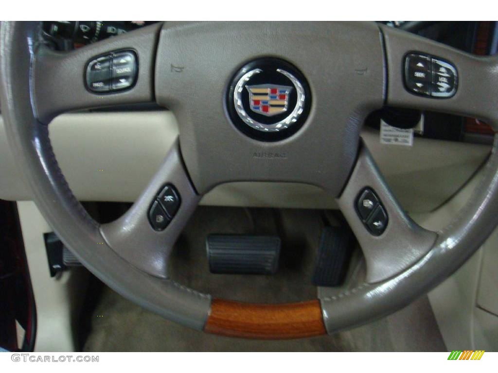 2004 Escalade EXT AWD - Red E / Shale photo #24