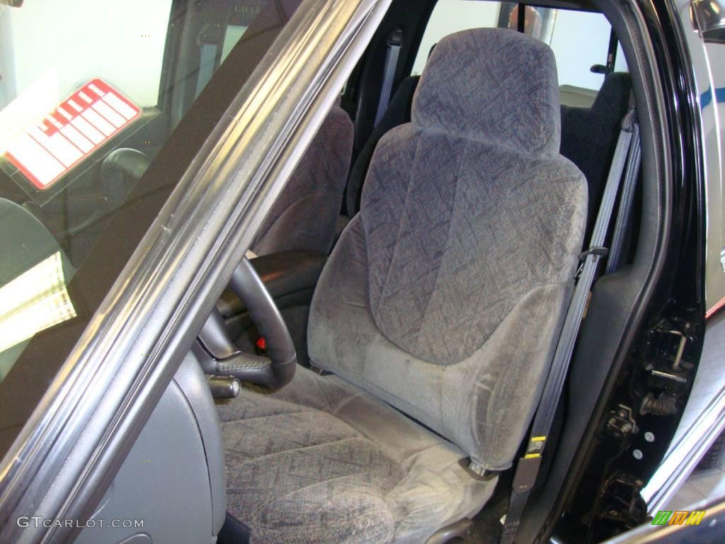 2001 S10 LS Crew Cab 4x4 - Onyx Black / Graphite photo #13