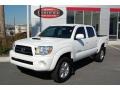 2008 Super White Toyota Tacoma V6 PreRunner TRD Sport Double Cab  photo #1