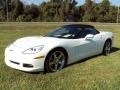 2007 Arctic White Chevrolet Corvette Convertible  photo #1