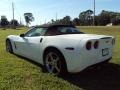 2007 Arctic White Chevrolet Corvette Convertible  photo #3