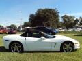 2007 Arctic White Chevrolet Corvette Convertible  photo #8