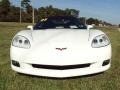 2007 Arctic White Chevrolet Corvette Convertible  photo #11
