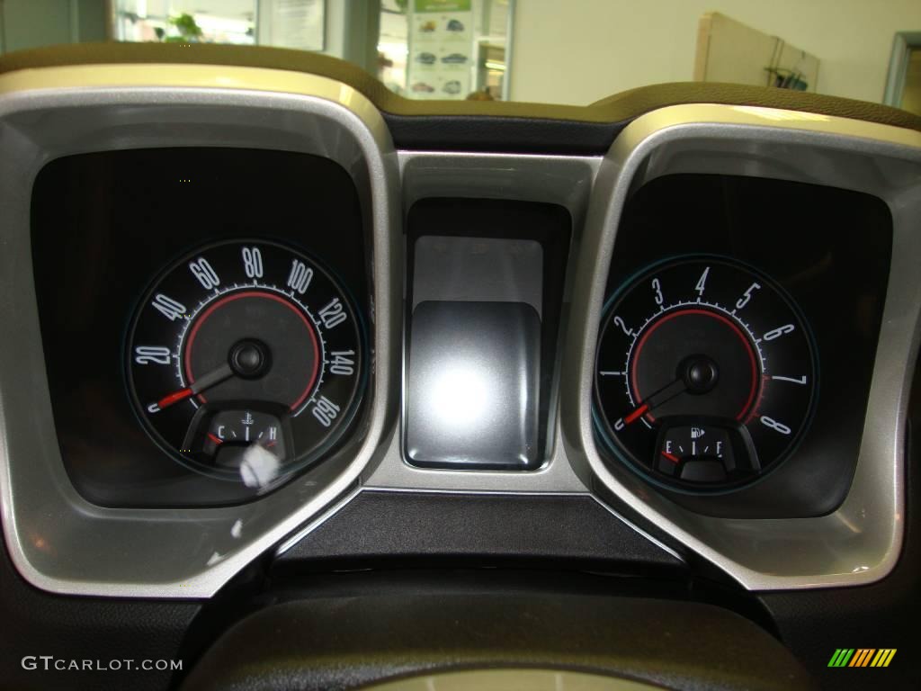 2010 Camaro LT/RS Coupe - Inferno Orange Metallic / Black photo #30